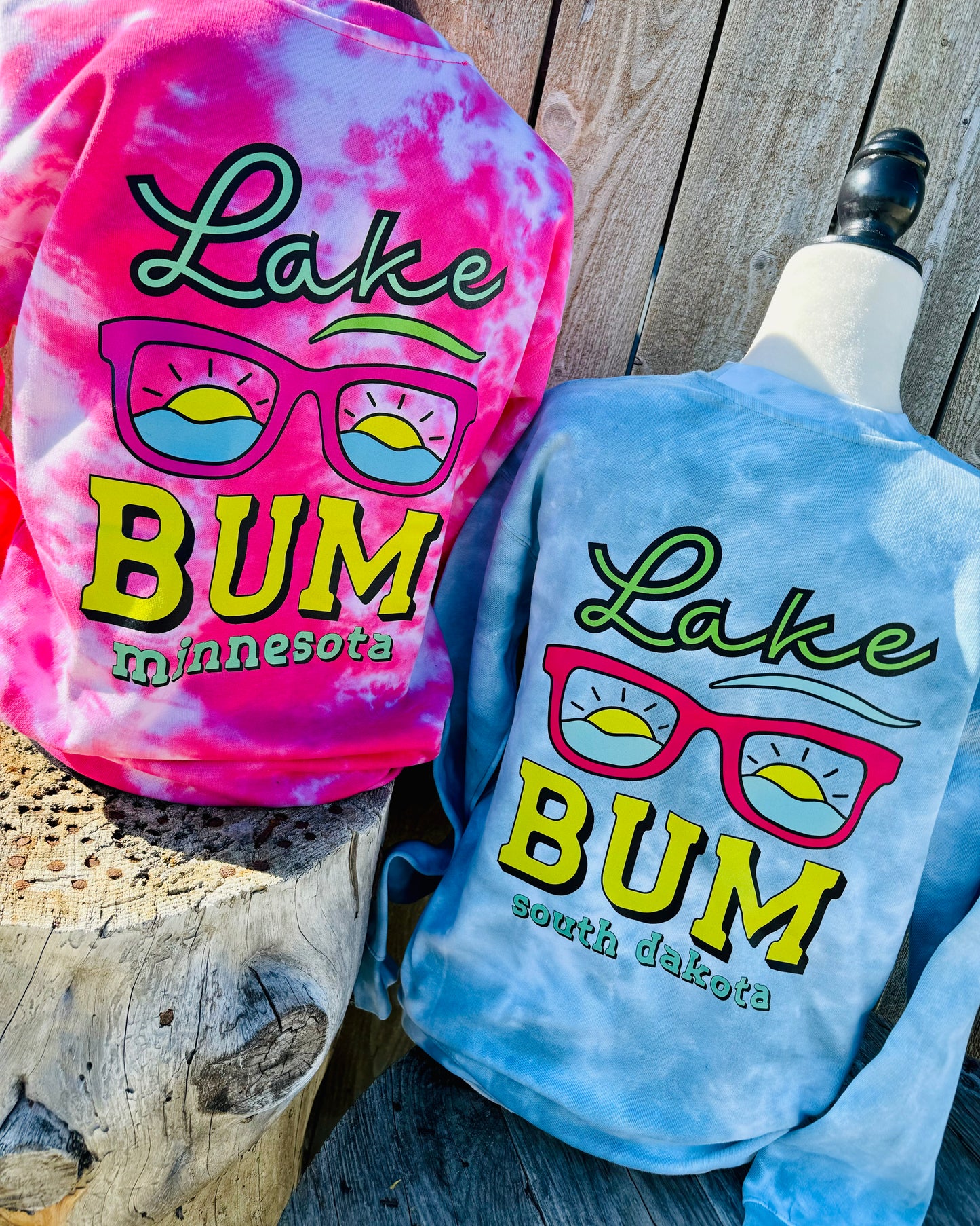 Minnesota Lake BUM crewneck - CREWNECK SWEATSHIRT