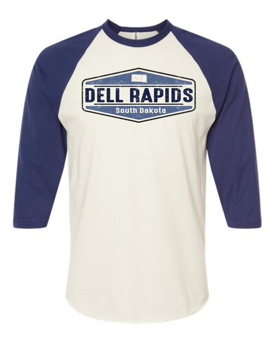 DELL RAPID BASEBALL 3/4 T-SHIRTS- UNISEX - PRINTED