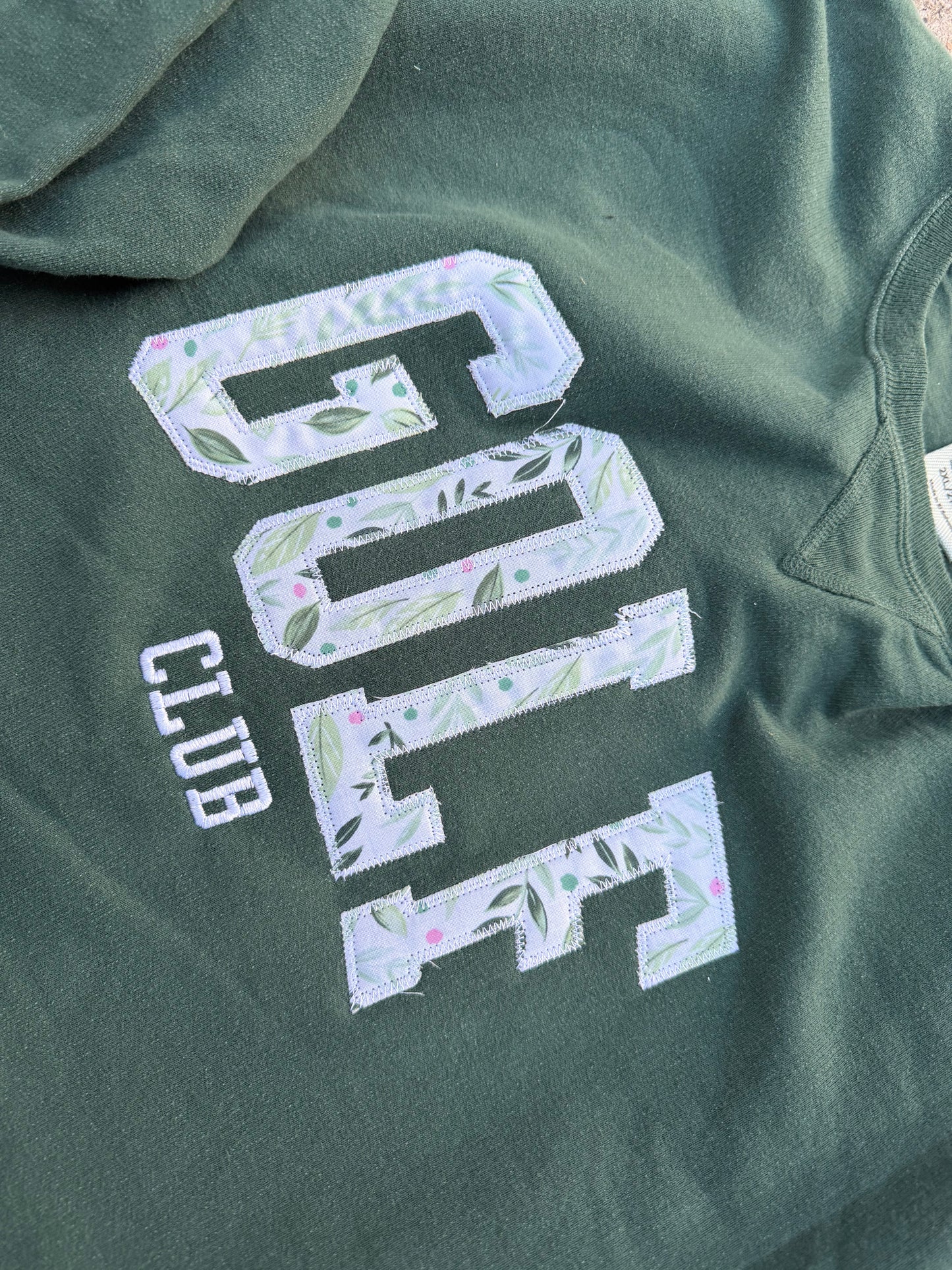 COMFORT WASH OVERSIZE GOLF ⛳️ CLUB CREWNECK SWEATSHIRT SIZE S TO 3XL