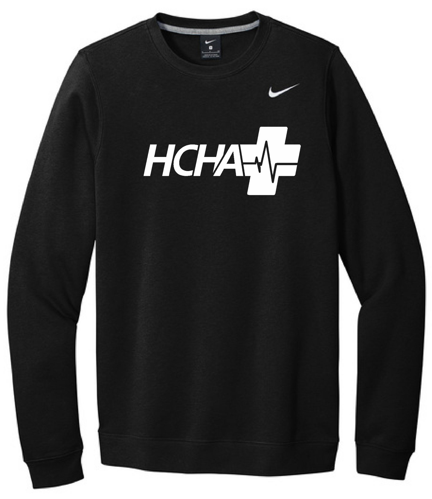HCHA - CJ1614 - Nike Club Fleece Crew - UNISEX - PRINTED