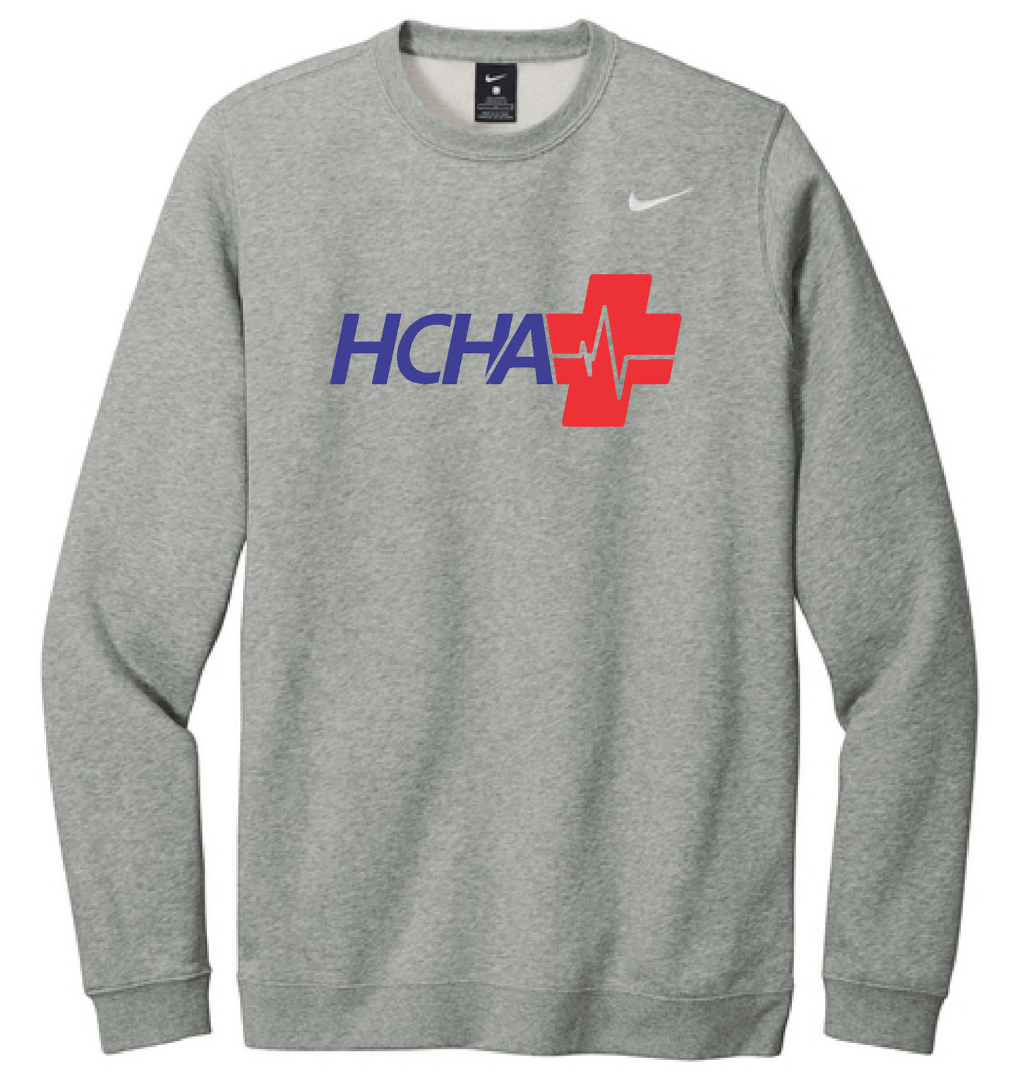HCHA - CJ1614 - Nike Club Fleece Crew - UNISEX - PRINTED