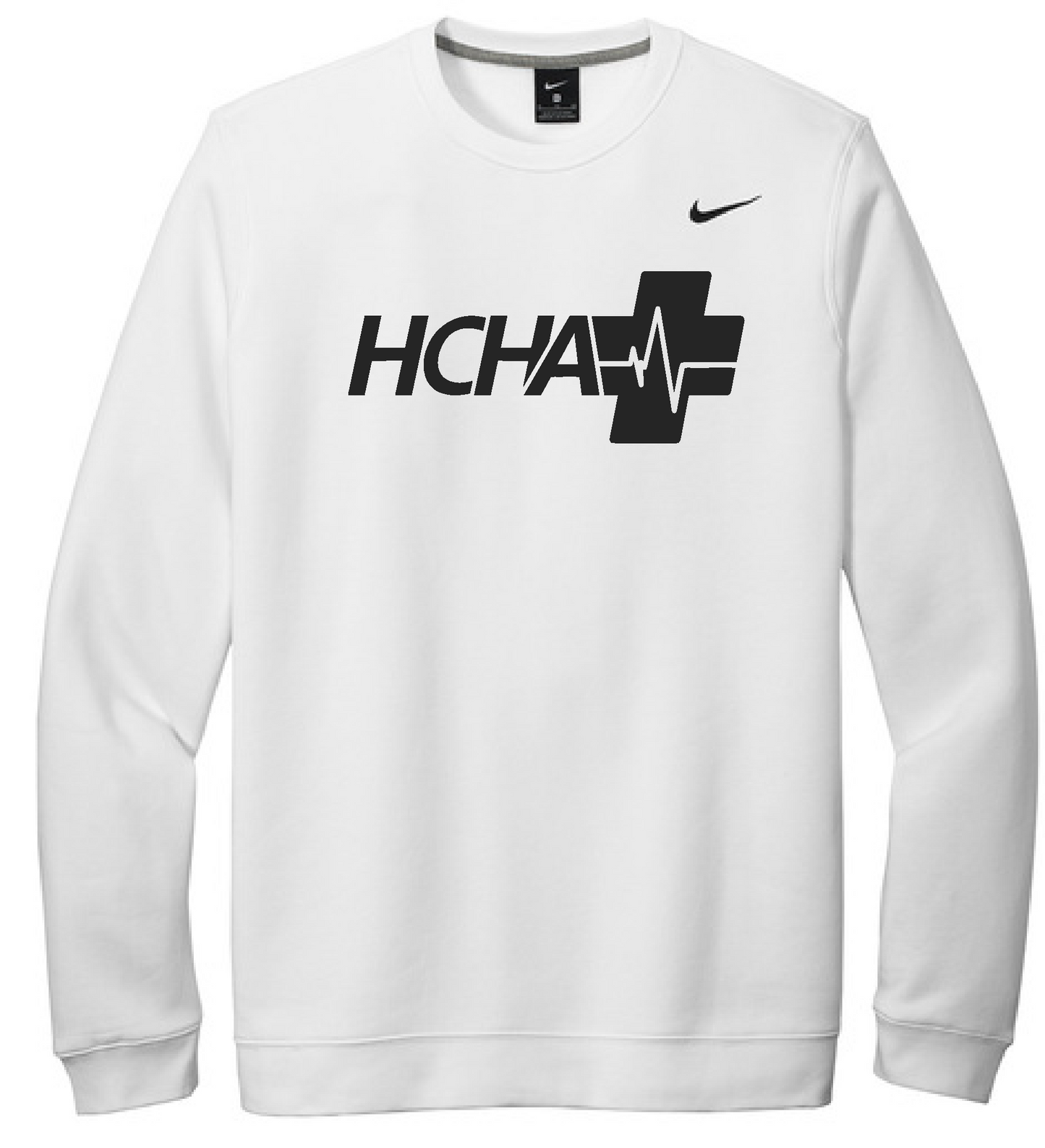 HCHA - CJ1614 - Nike Club Fleece Crew - UNISEX - PRINTED