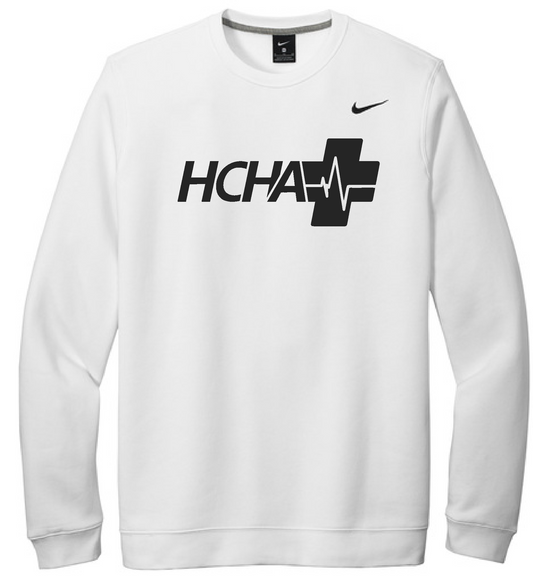 HCHA - CJ1614 - Nike Club Fleece Crew - UNISEX - PRINTED