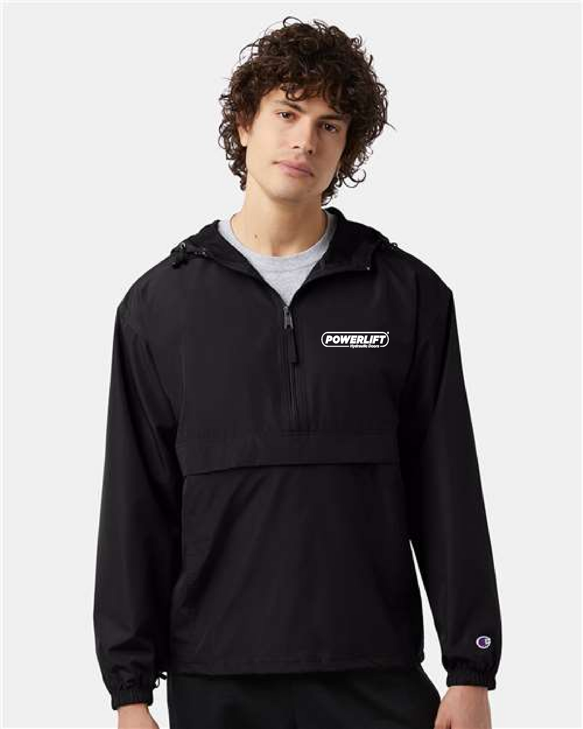Champion - Unisex Packable WINDBREAKER Jacket - EMBROIDERED