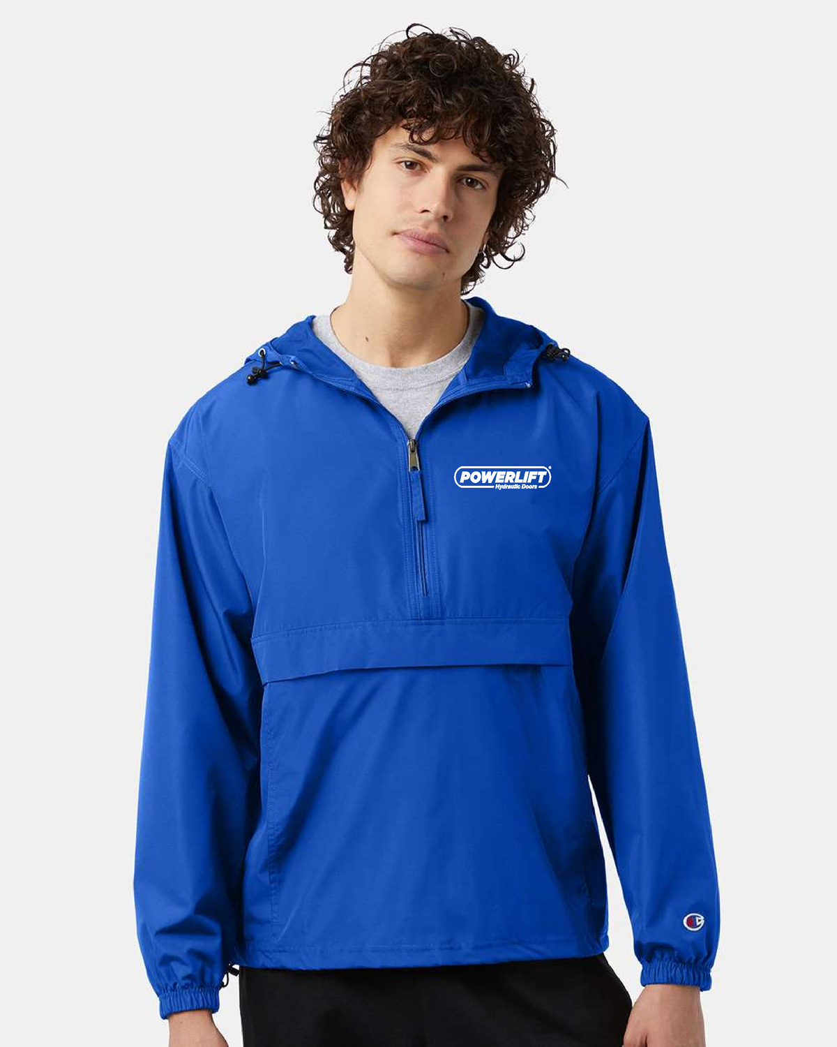 Champion - Unisex Packable WINDBREAKER Jacket - EMBROIDERED