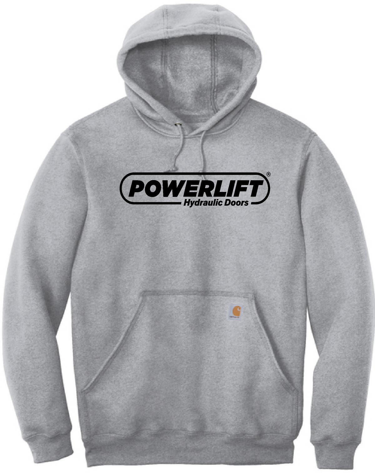 POWERLIFT CARHARTT - HOODIE - REGULAR/TALL SIZE - PRINTED