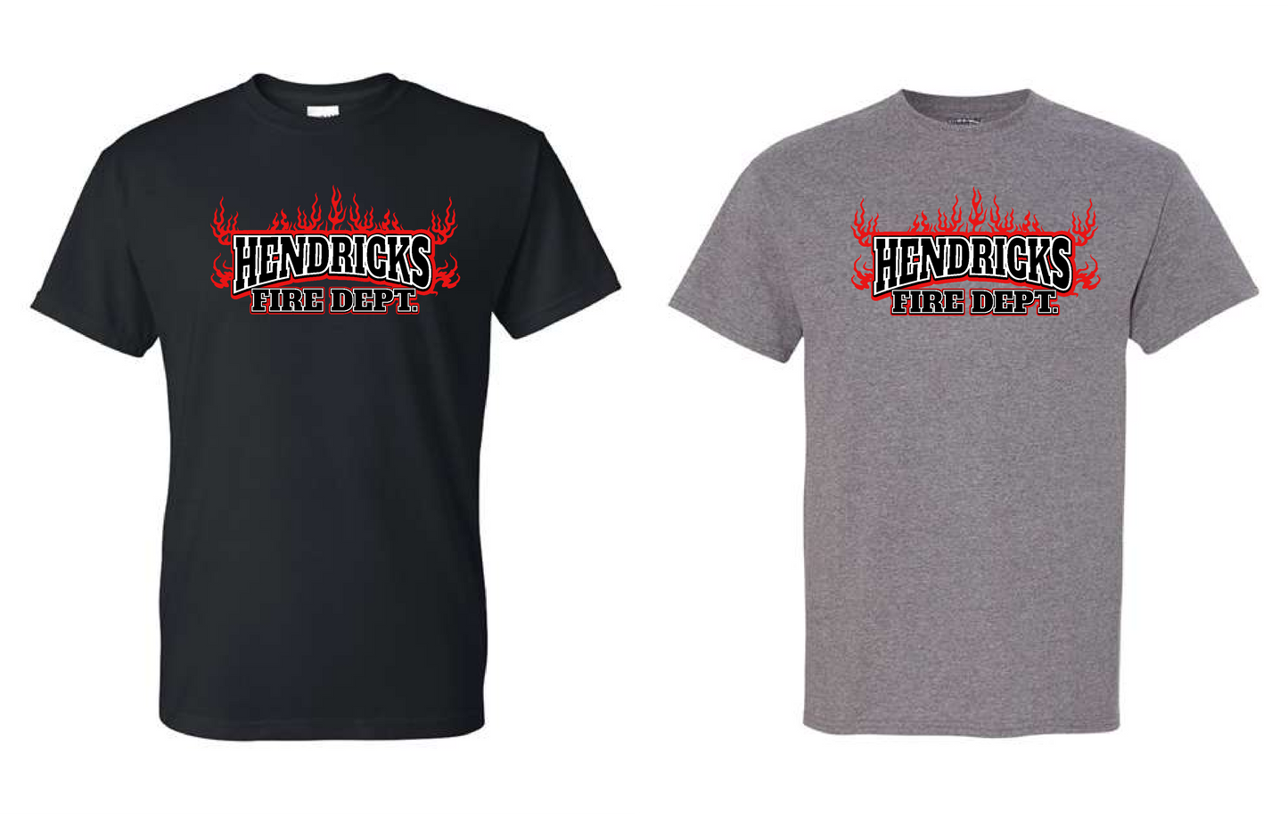 HENDRICKS - FIRE DEPARTMENT - GILDAN DRYBLEN - COLLECTION