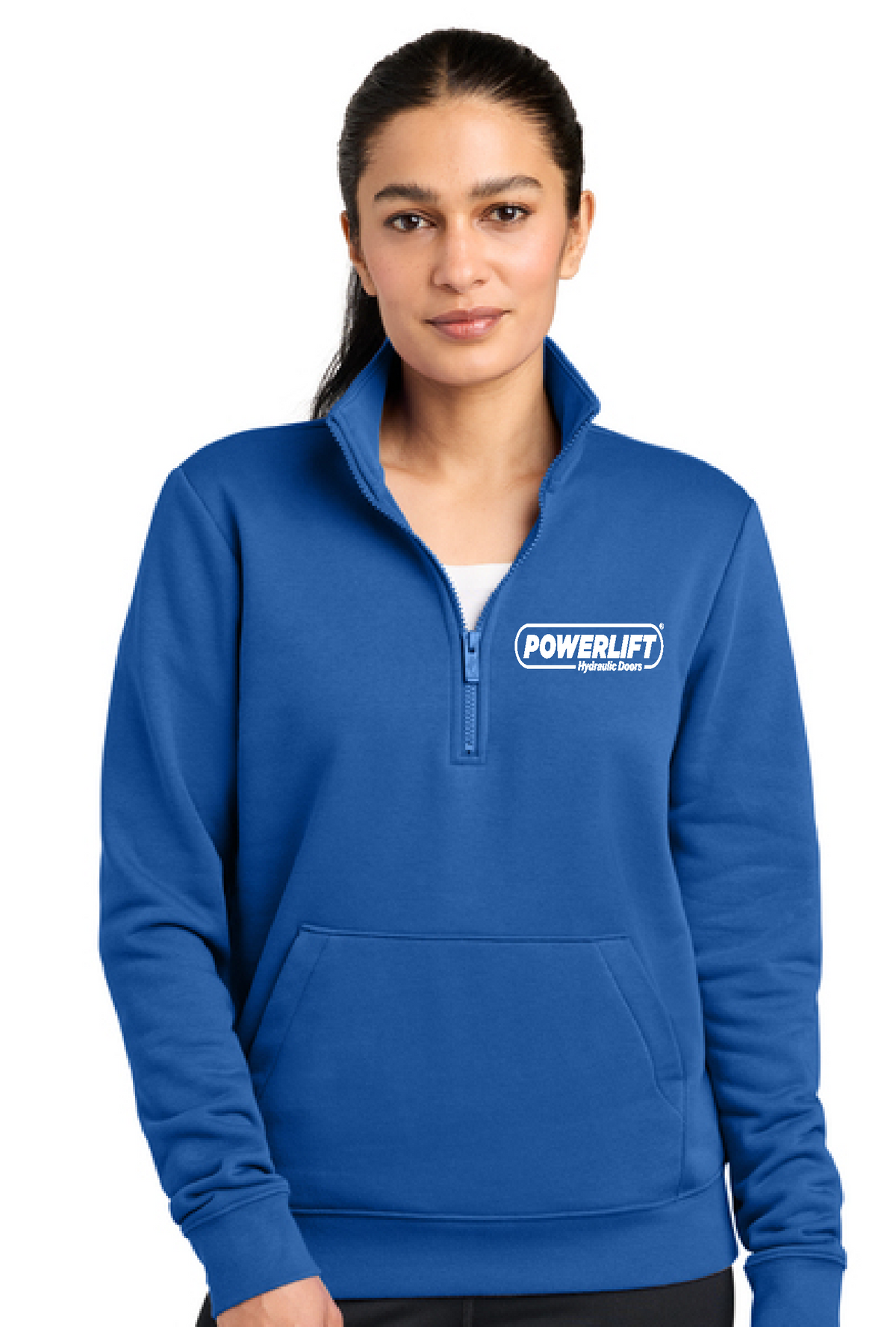 NKDX670 - NIKE - LADIES - 1/4ZIP- PLHD-PP-EMBROIDERED