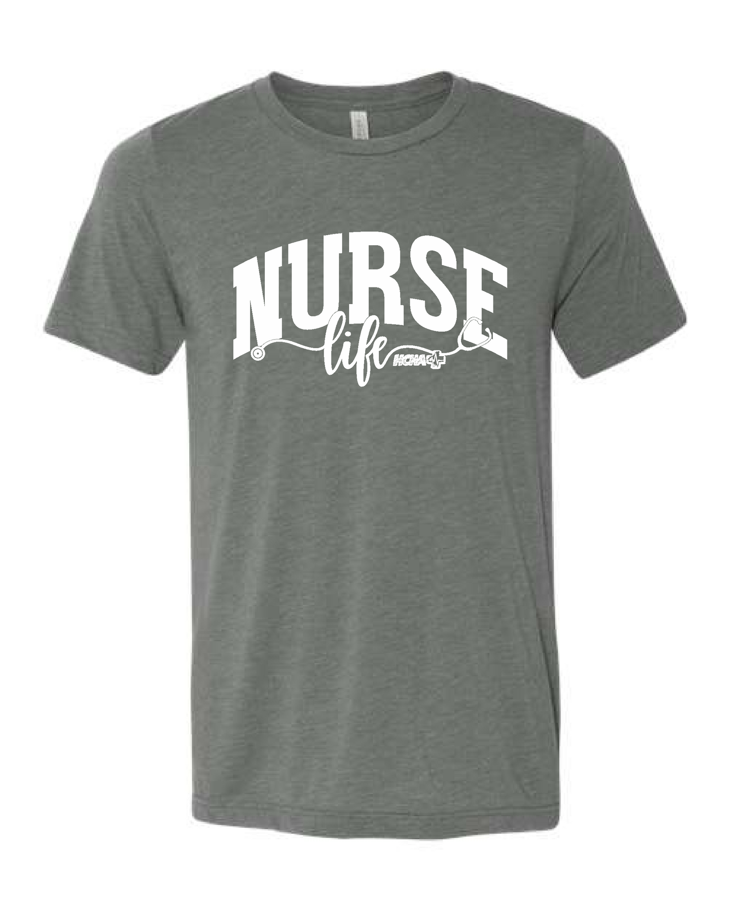 NURSE LIFE HCHA - UNISEX - SHIRT - LONG SLEEVE - CREWNECK