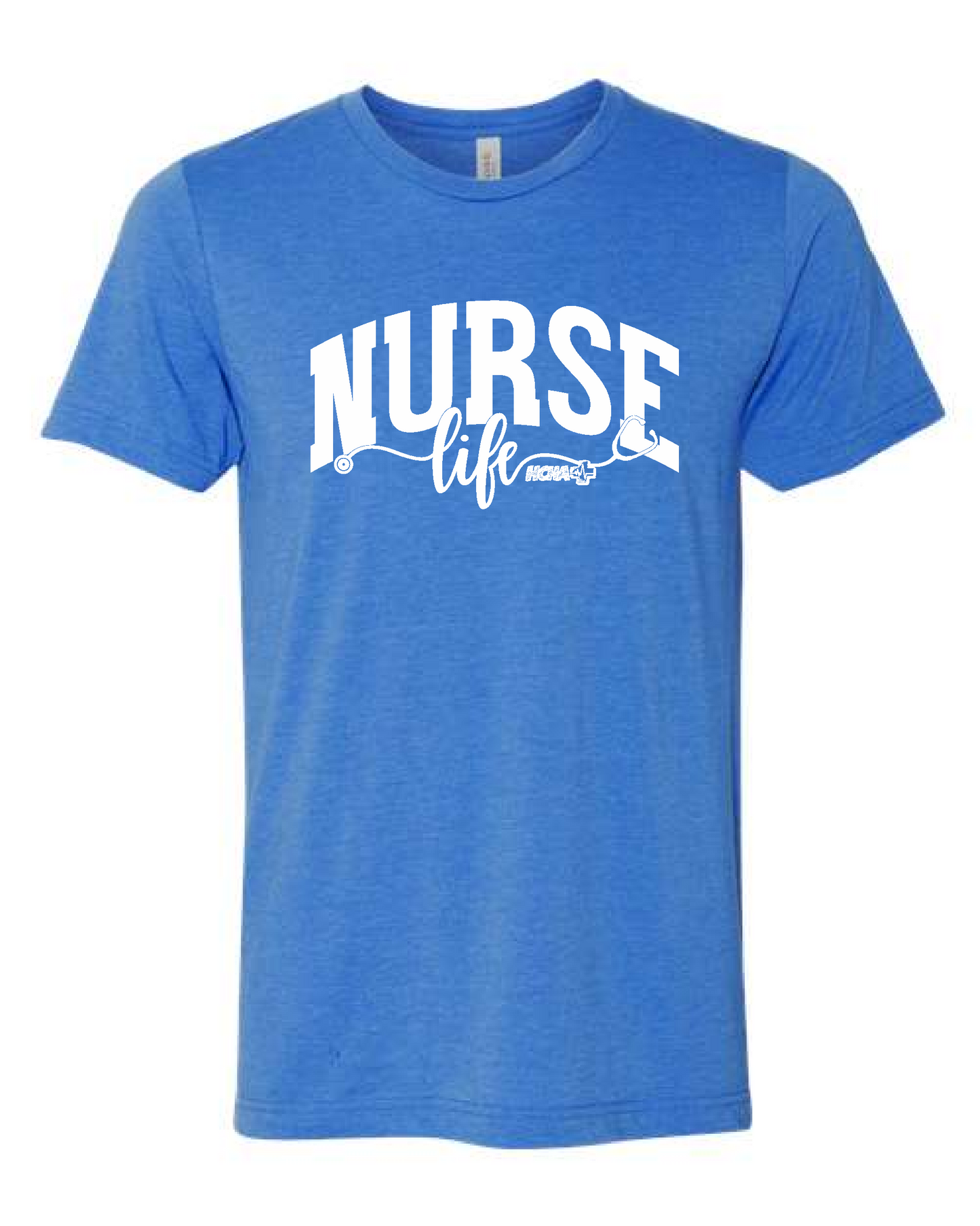 NURSE LIFE HCHA - UNISEX - SHIRT - LONG SLEEVE - CREWNECK