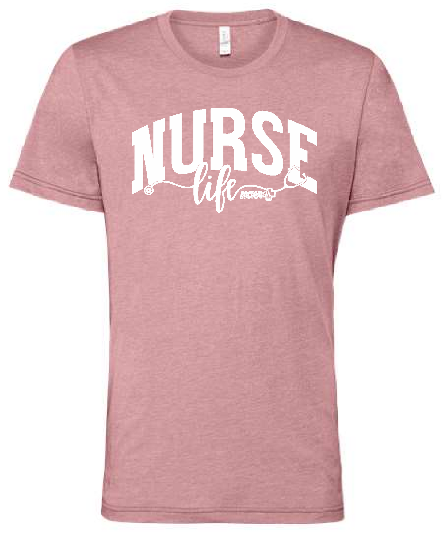 NURSE LIFE HCHA - UNISEX - SHIRT - LONG SLEEVE - CREWNECK