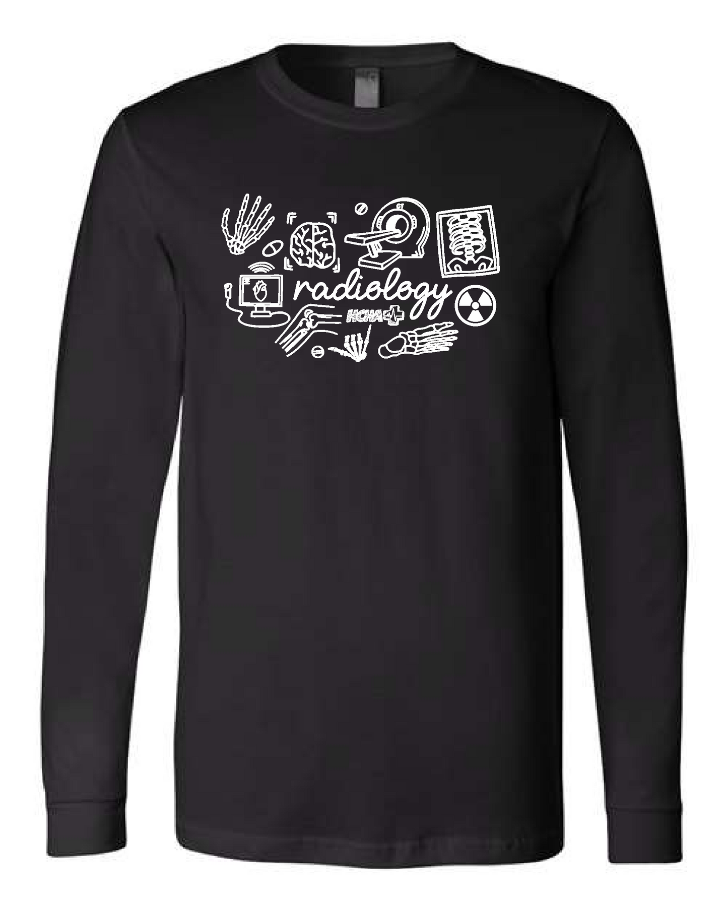 RADIOLOGY - HCHA - UNISEX - SHIRT - LONG SLEEVE - CREWNECK