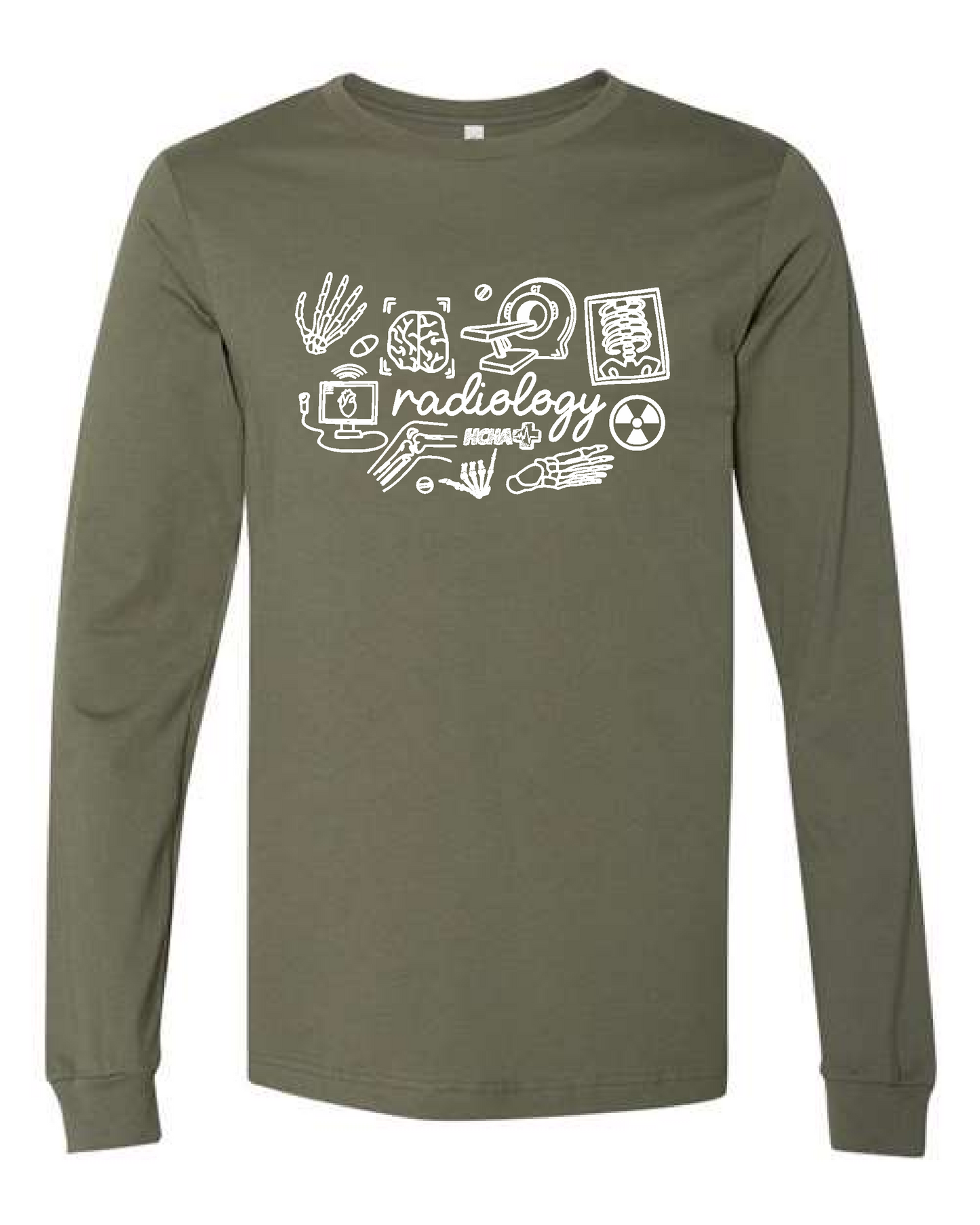 RADIOLOGY - HCHA - UNISEX - SHIRT - LONG SLEEVE - CREWNECK